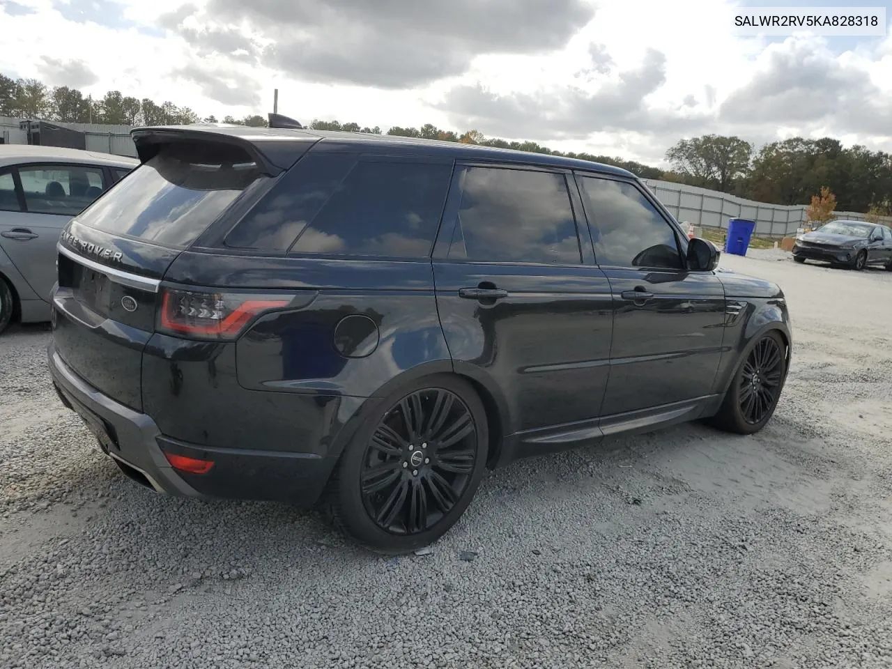 2019 Land Rover Range Rover Sport Hse VIN: SALWR2RV5KA828318 Lot: 78674584