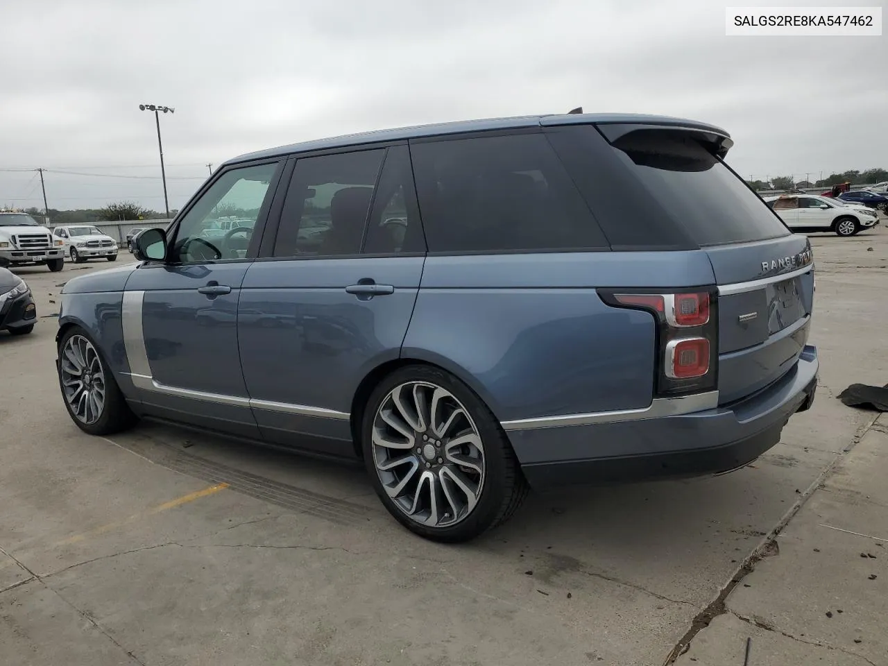 2019 Land Rover Range Rover Supercharged VIN: SALGS2RE8KA547462 Lot: 78908564