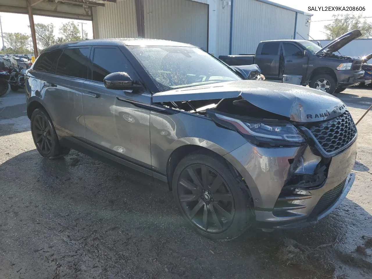 2019 Land Rover Range Rover Velar R-Dynamic Se VIN: SALYL2EX9KA208606 Lot: 79007724