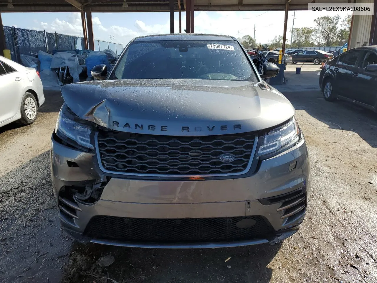 2019 Land Rover Range Rover Velar R-Dynamic Se VIN: SALYL2EX9KA208606 Lot: 79007724