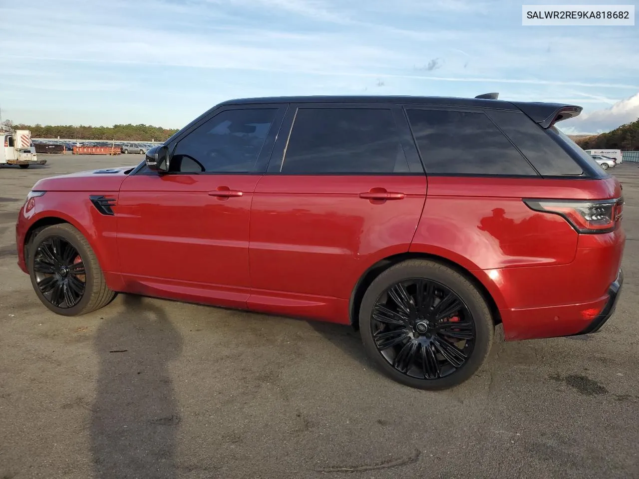 2019 Land Rover Range Rover Sport Supercharged Dynamic VIN: SALWR2RE9KA818682 Lot: 79248694