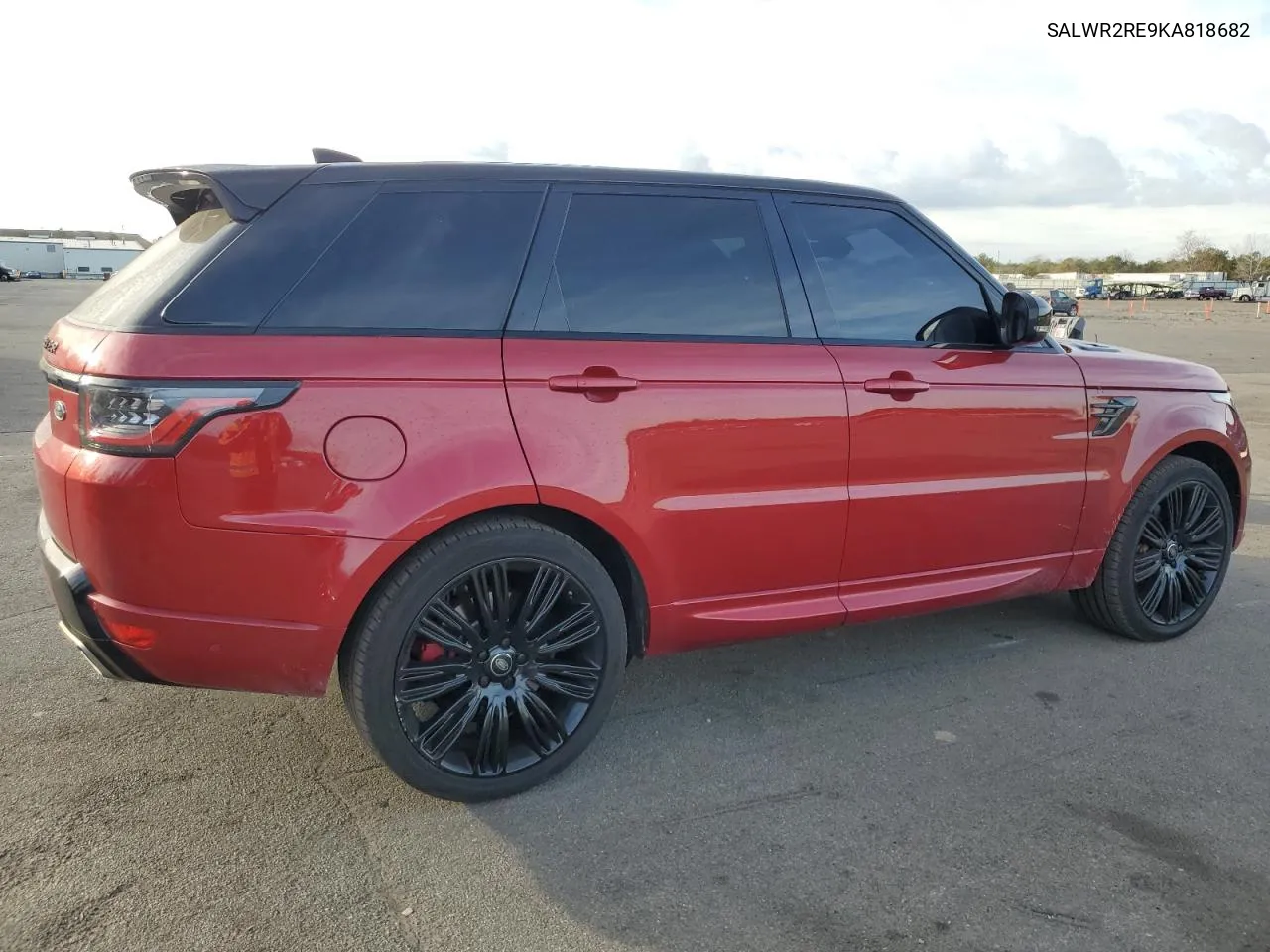 2019 Land Rover Range Rover Sport Supercharged Dynamic VIN: SALWR2RE9KA818682 Lot: 79248694