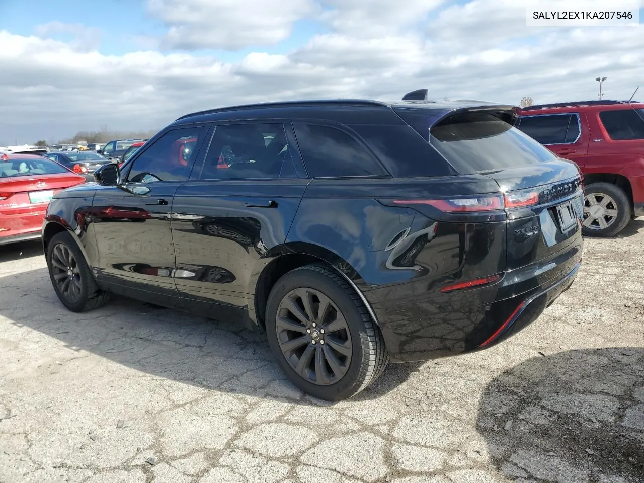 2019 Land Rover Range Rover Velar R-Dynamic Se VIN: SALYL2EX1KA207546 Lot: 79667674