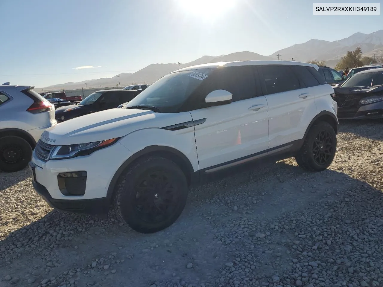 2019 Land Rover Range Rover Evoque Se VIN: SALVP2RXXKH349189 Lot: 80302044