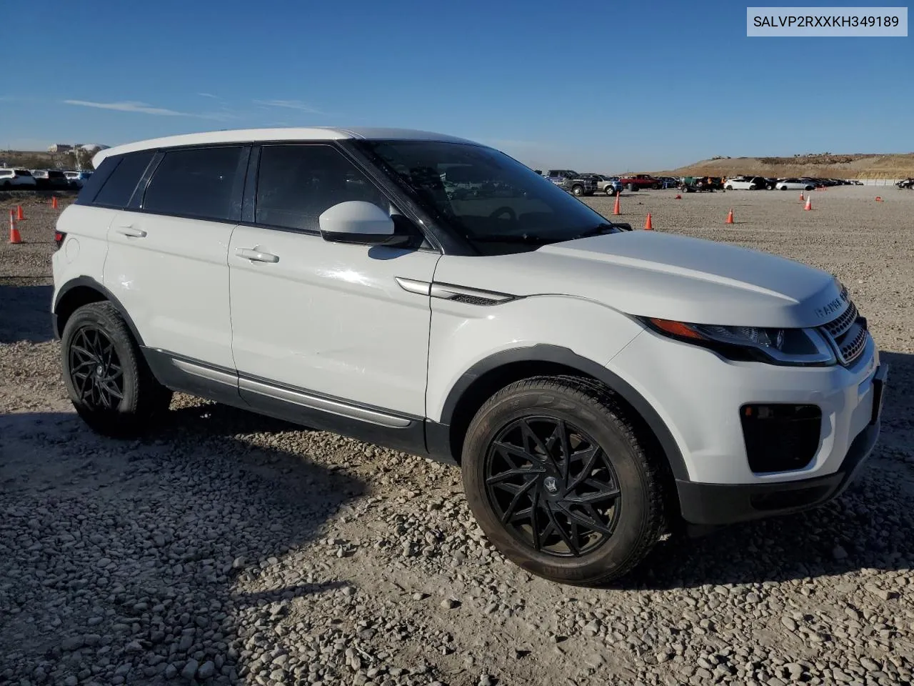 2019 Land Rover Range Rover Evoque Se VIN: SALVP2RXXKH349189 Lot: 80302044