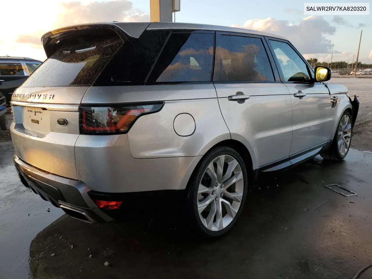 2019 Land Rover Range Rover Sport Hse VIN: SALWR2RV7KA820320 Lot: 80617594