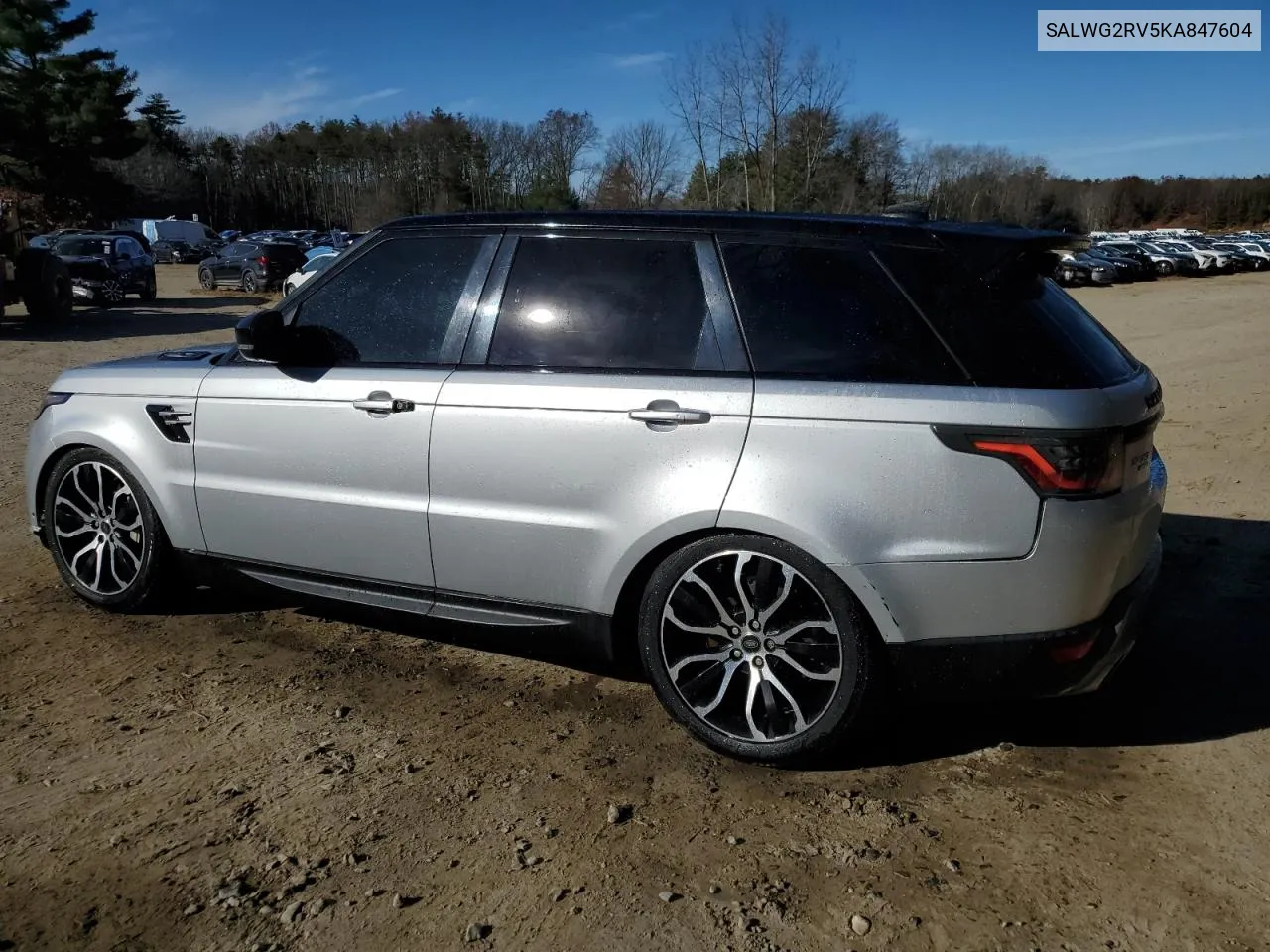 2019 Land Rover Range Rover Sport Se VIN: SALWG2RV5KA847604 Lot: 80939044