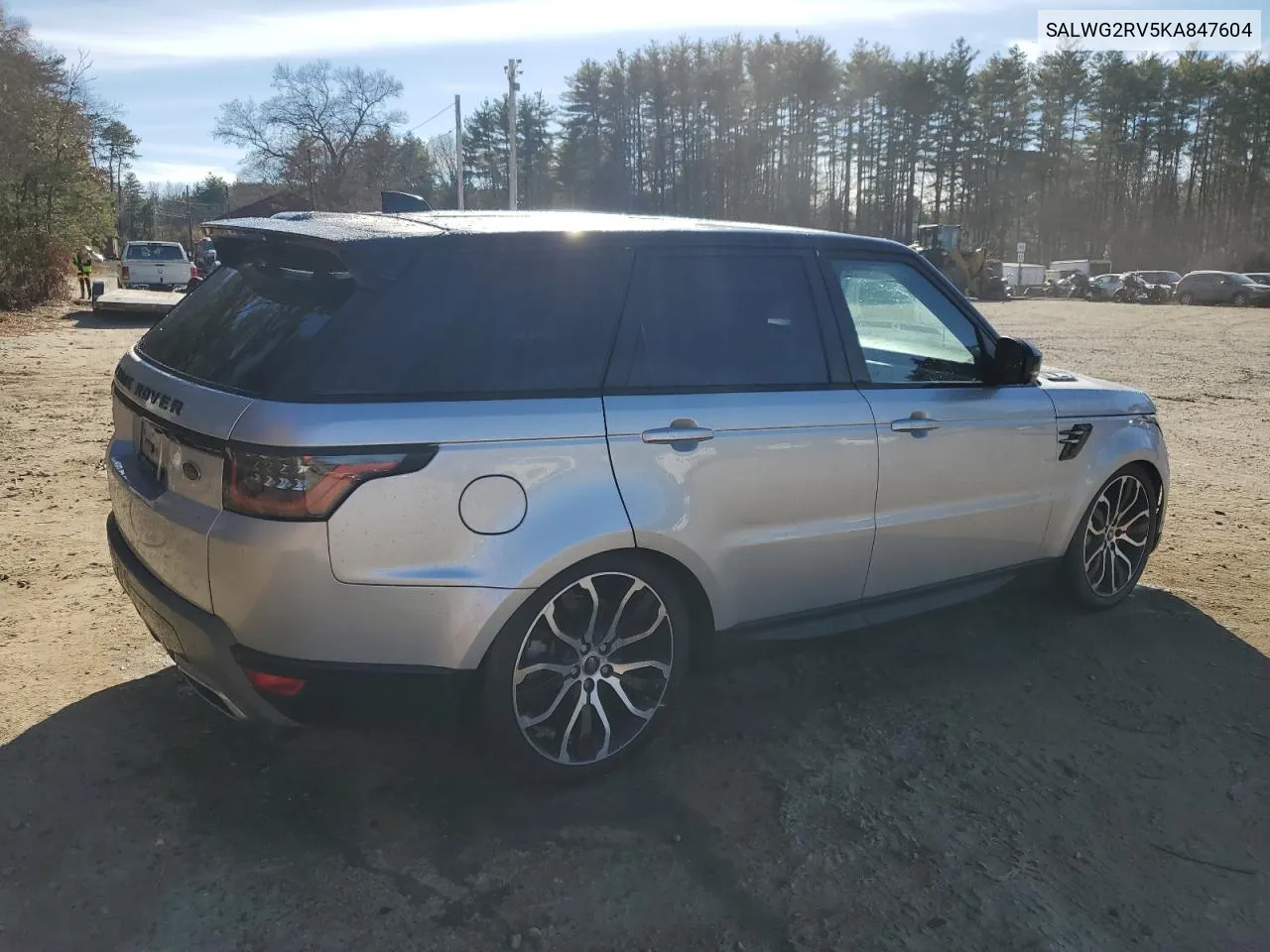 2019 Land Rover Range Rover Sport Se VIN: SALWG2RV5KA847604 Lot: 80939044