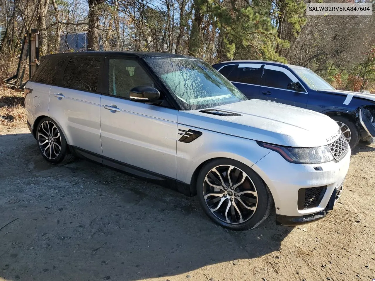 2019 Land Rover Range Rover Sport Se VIN: SALWG2RV5KA847604 Lot: 80939044