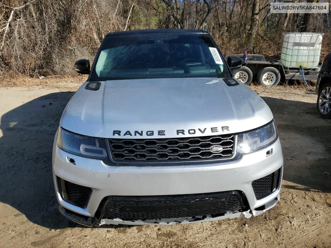 2019 Land Rover Range Rover Sport Se VIN: SALWG2RV5KA847604 Lot: 80939044