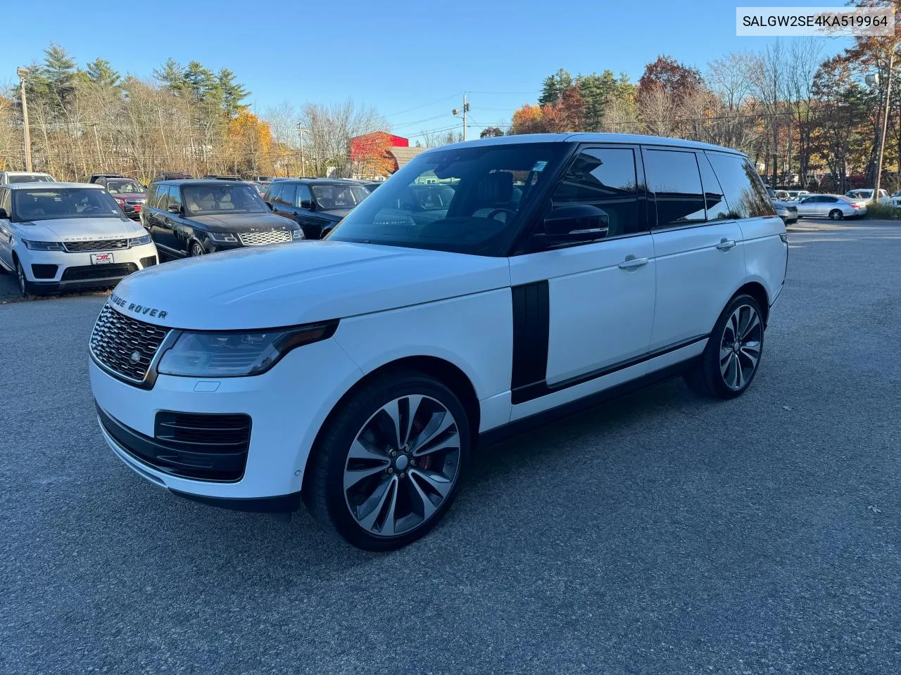 2019 Land Rover Range Rover Sv Autobiography Dynamic VIN: SALGW2SE4KA519964 Lot: 81405104