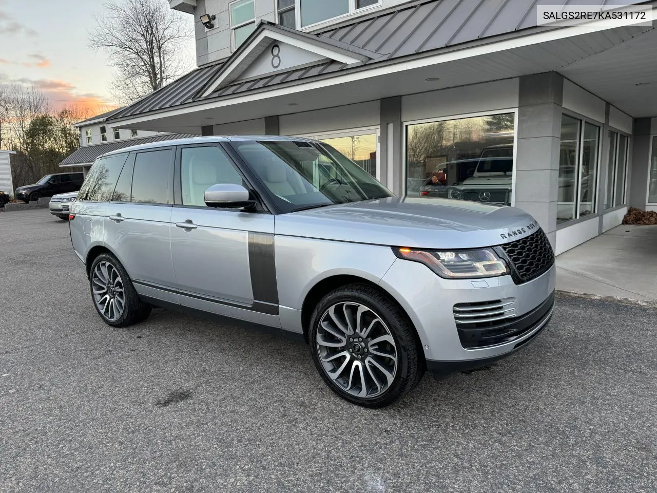 2019 Land Rover Range Rover Supercharged VIN: SALGS2RE7KA531172 Lot: 81586374