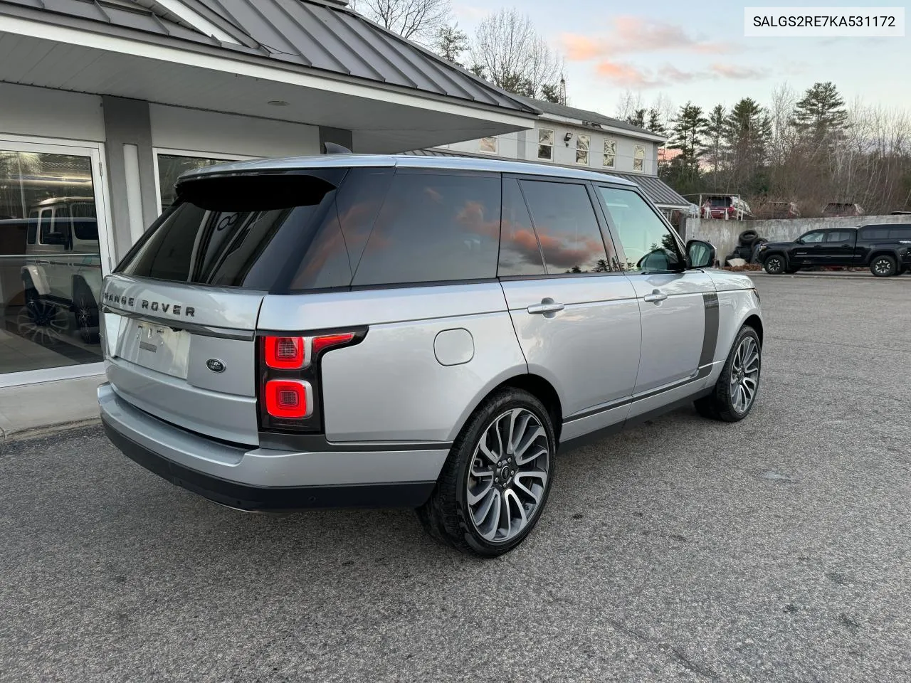 2019 Land Rover Range Rover Supercharged VIN: SALGS2RE7KA531172 Lot: 81586374