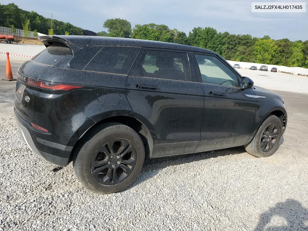 2020 Land Rover Range Rover Evoque S VIN: SALZJ2FX4LH017435 Lot: 61149814