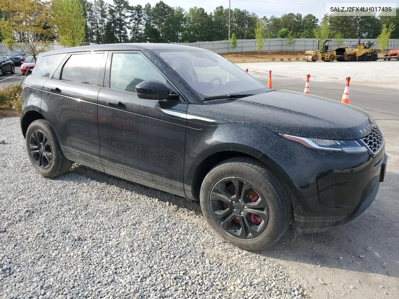 2020 Land Rover Range Rover Evoque S VIN: SALZJ2FX4LH017435 Lot: 61149814