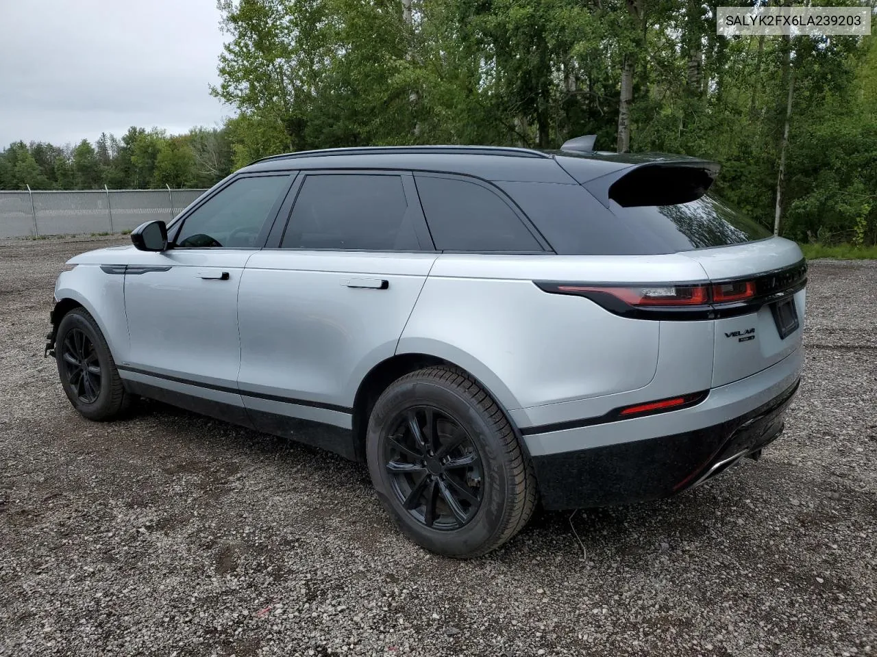 2020 Land Rover Range Rover Velar R-Dynamic S VIN: SALYK2FX6LA239203 Lot: 67735854