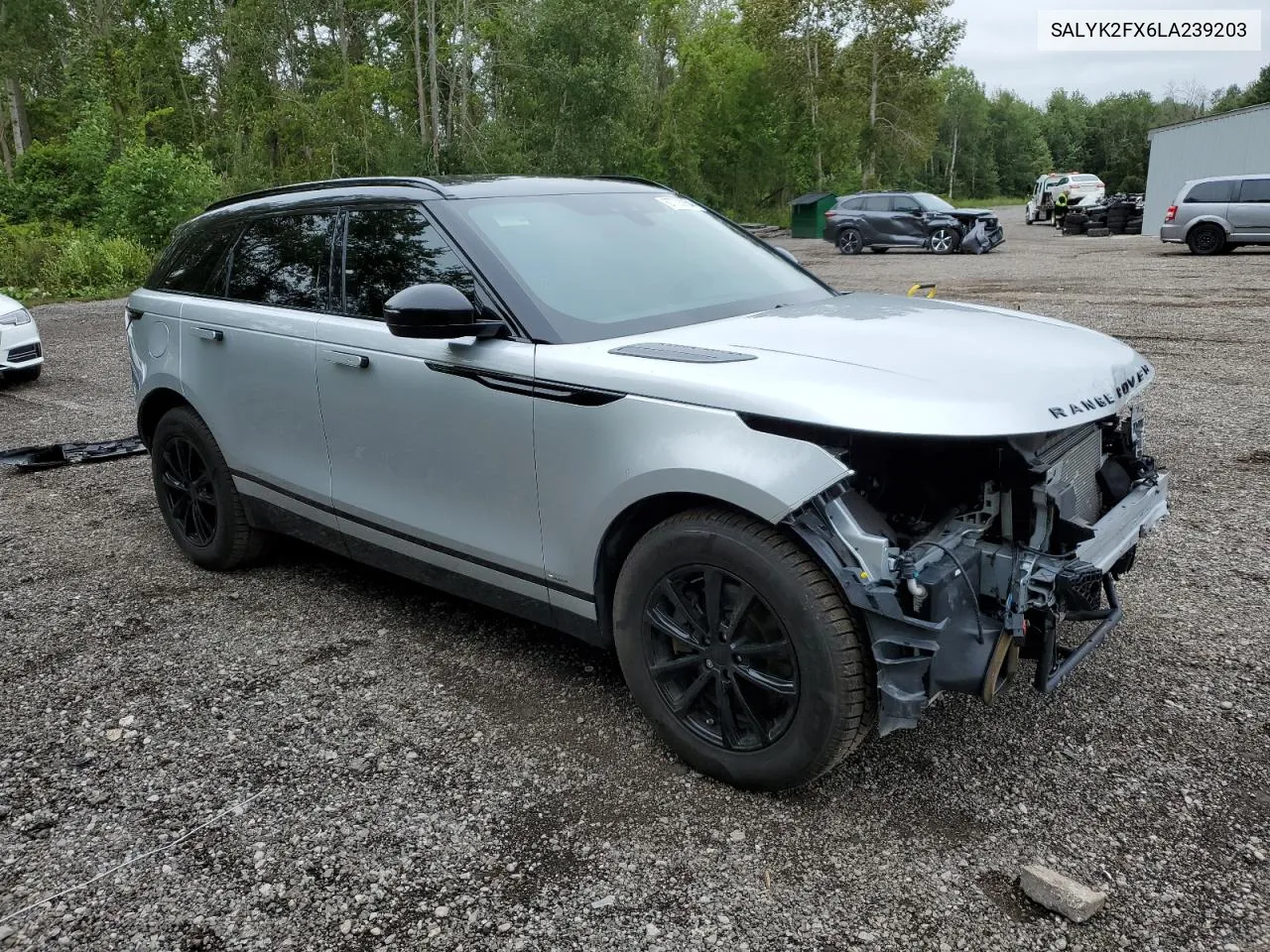 2020 Land Rover Range Rover Velar R-Dynamic S VIN: SALYK2FX6LA239203 Lot: 67735854