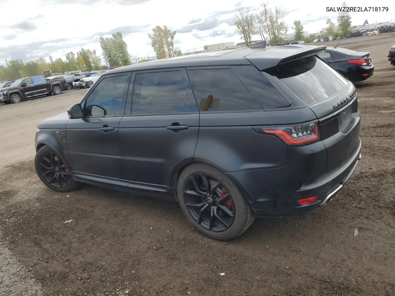 2020 Land Rover Range Rover Sport Svr VIN: SALWZ2RE2LA718179 Lot: 73362244