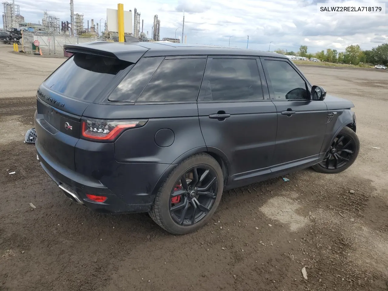 2020 Land Rover Range Rover Sport Svr VIN: SALWZ2RE2LA718179 Lot: 73362244