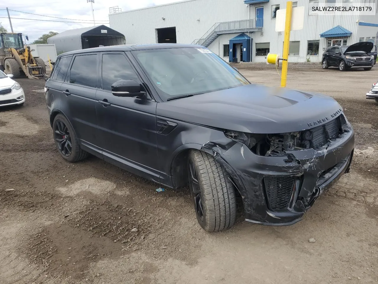 2020 Land Rover Range Rover Sport Svr VIN: SALWZ2RE2LA718179 Lot: 73362244