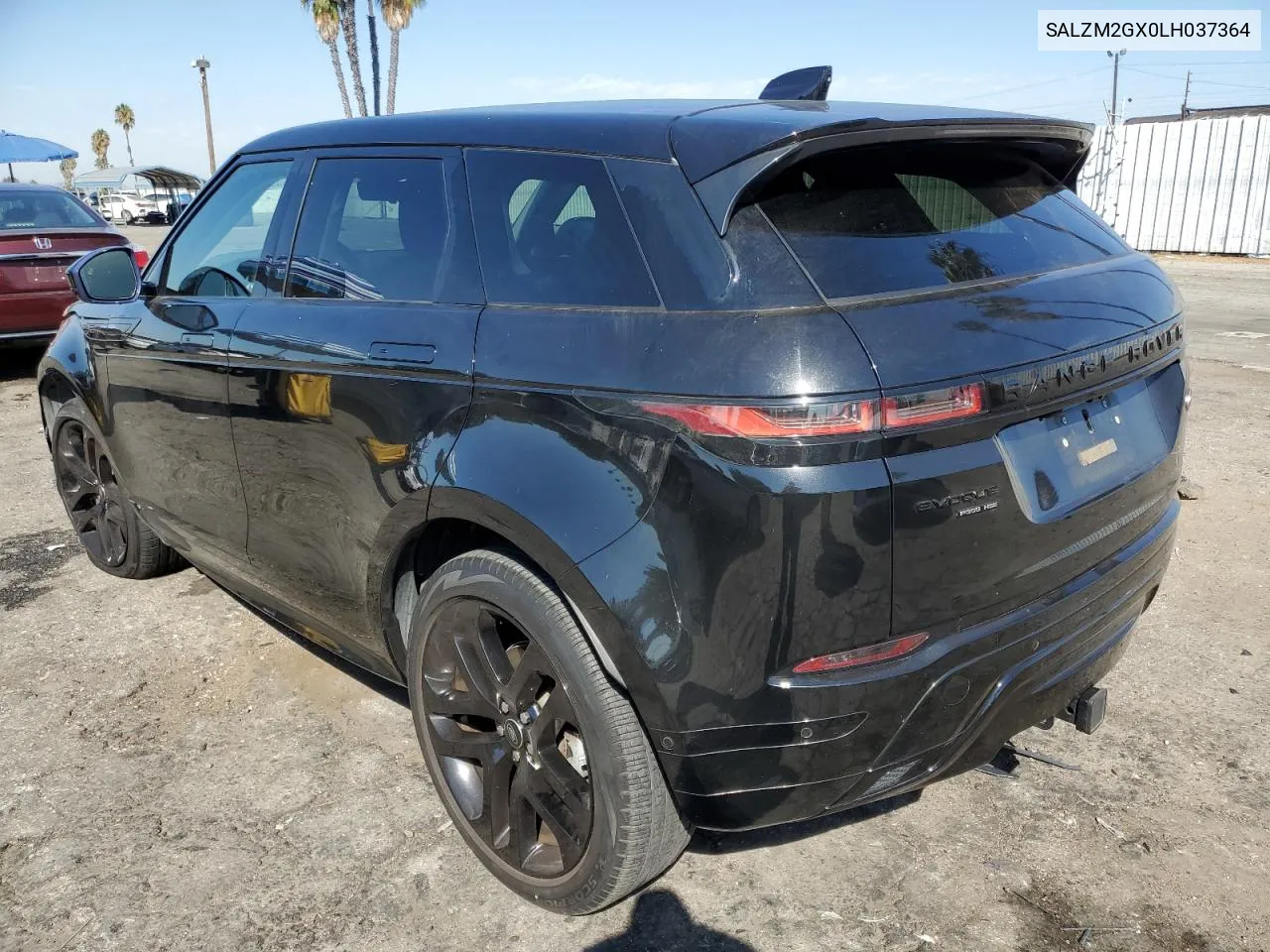 2020 Land Rover Range Rover Evoque Hse VIN: SALZM2GX0LH037364 Lot: 74321574