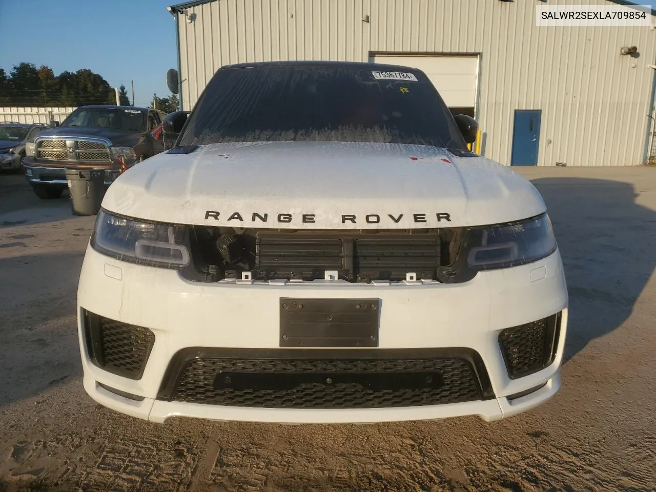 2020 Land Rover Range Rover Sport P525 Hse VIN: SALWR2SEXLA709854 Lot: 75367784