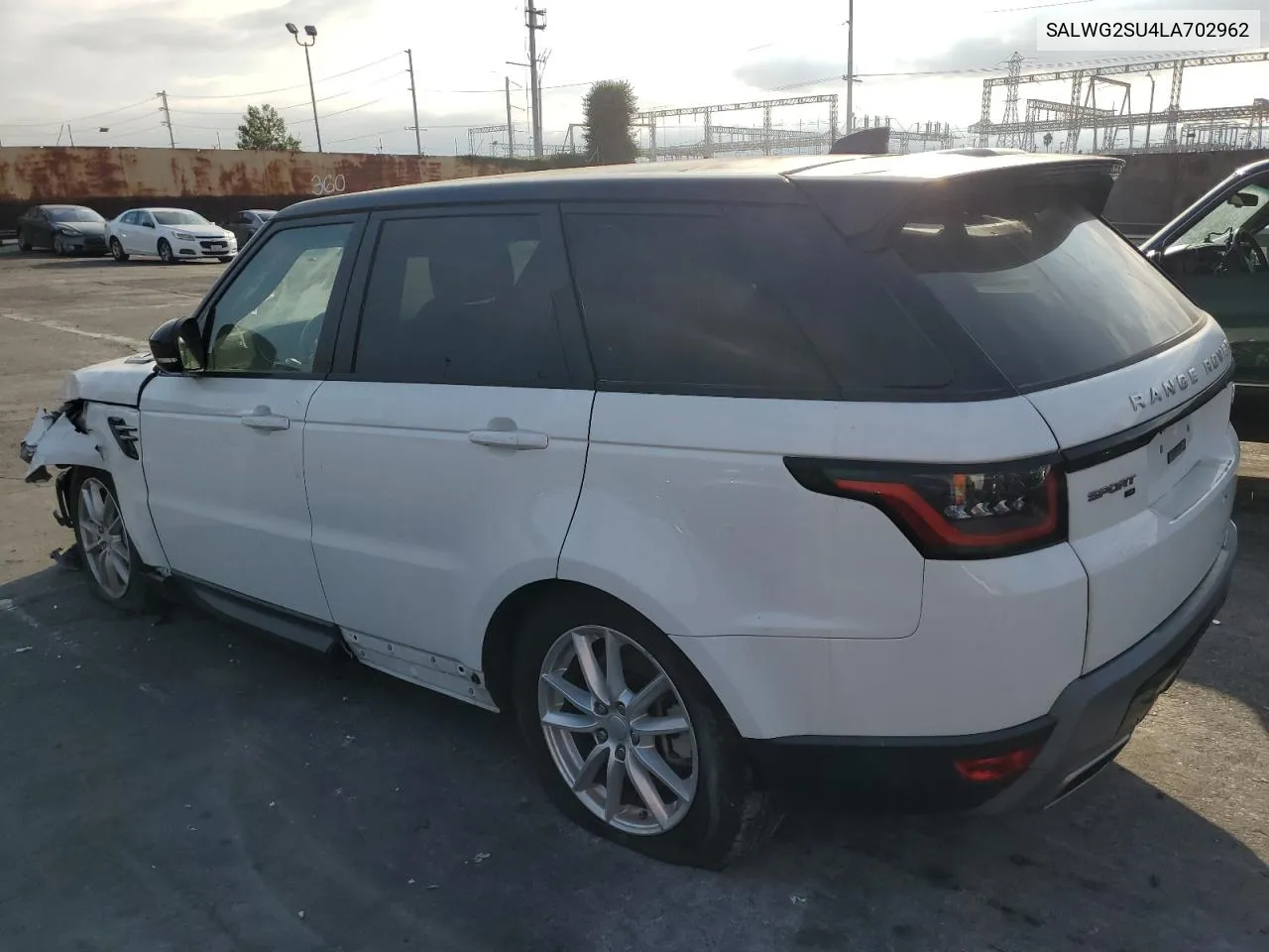 2020 Land Rover Range Rover Sport Se VIN: SALWG2SU4LA702962 Lot: 76237784