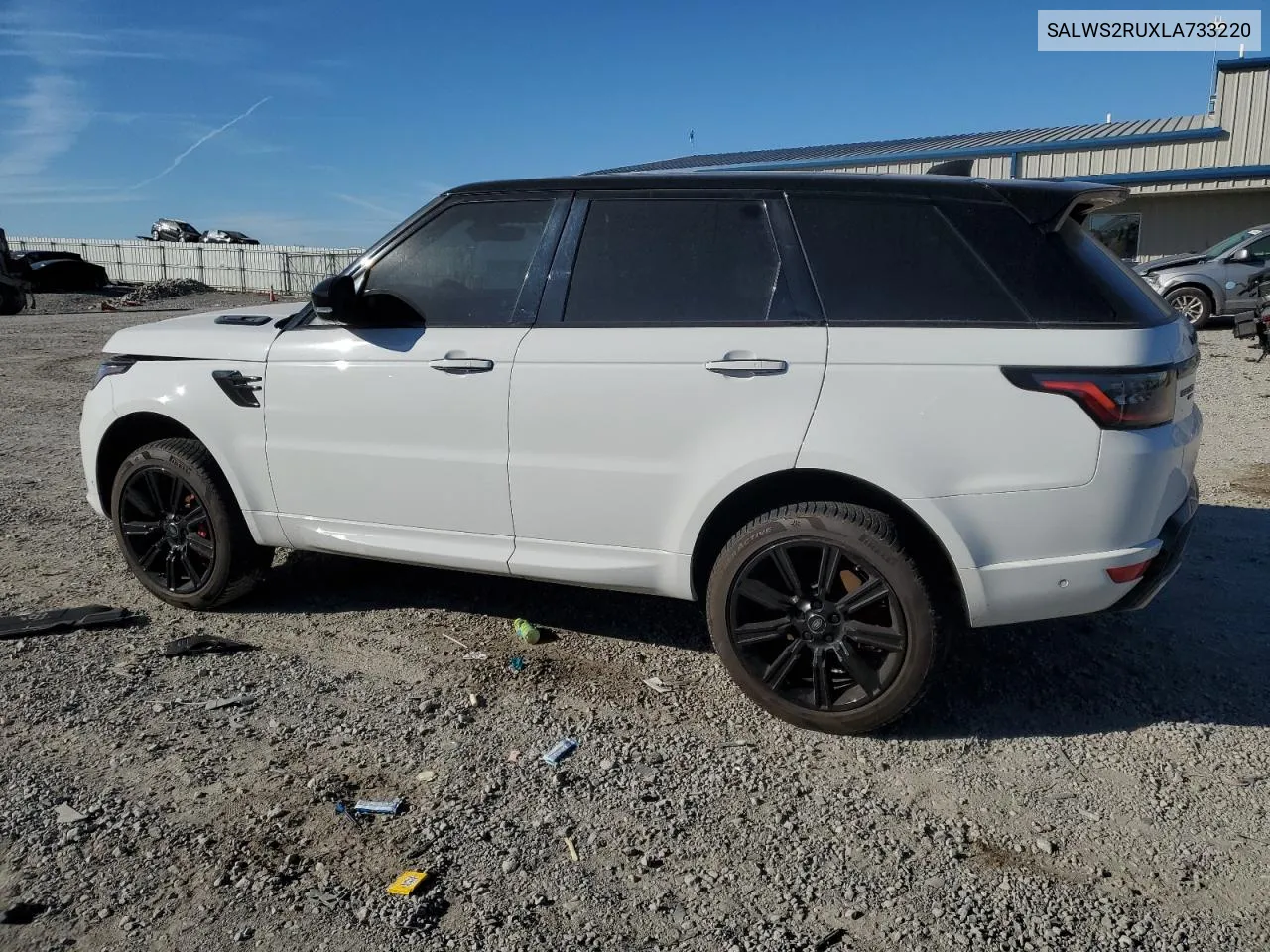 2020 Land Rover Range Rover Sport Hst VIN: SALWS2RUXLA733220 Lot: 76956334