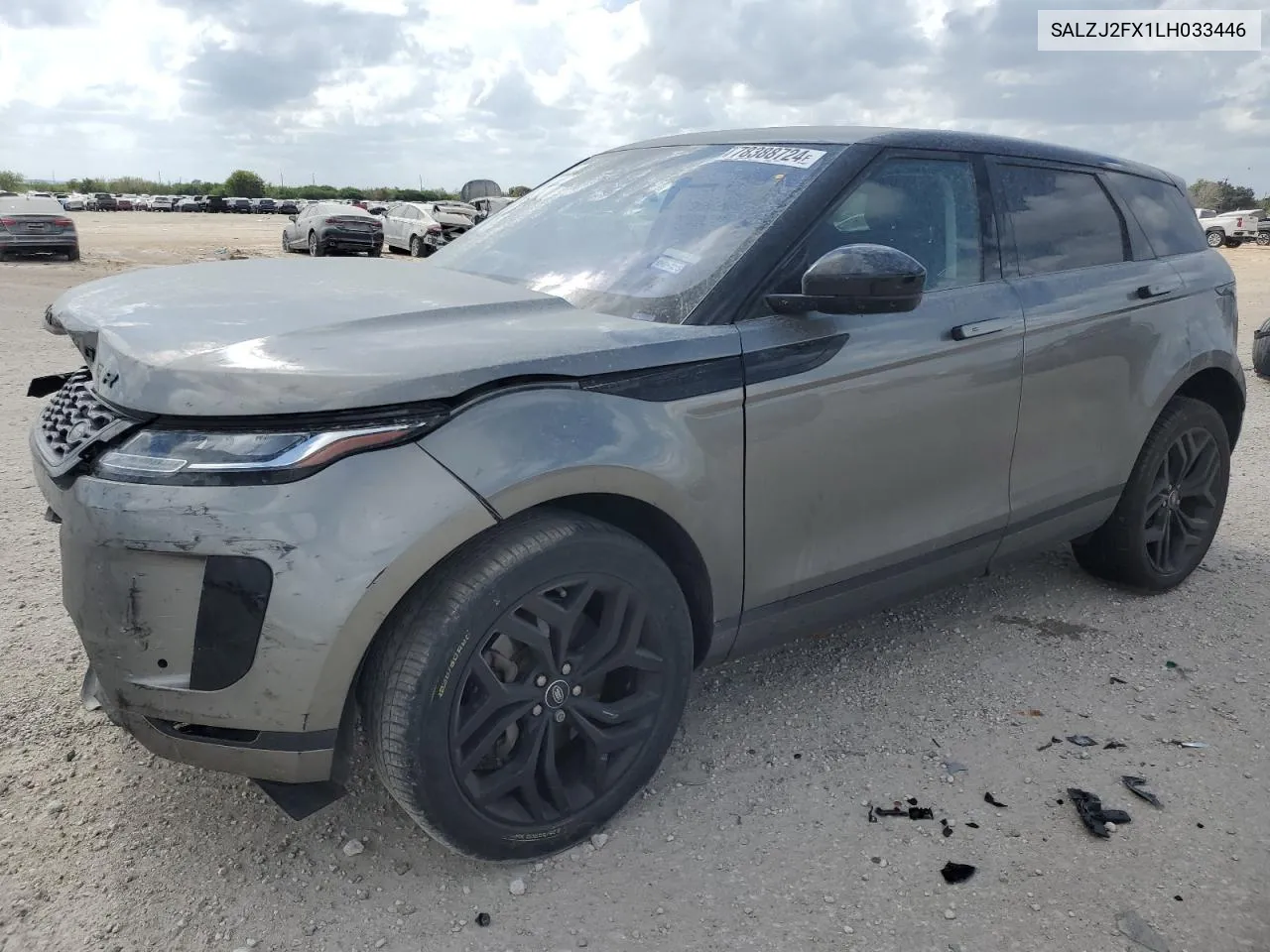 2020 Land Rover Range Rover Evoque S VIN: SALZJ2FX1LH033446 Lot: 78388724