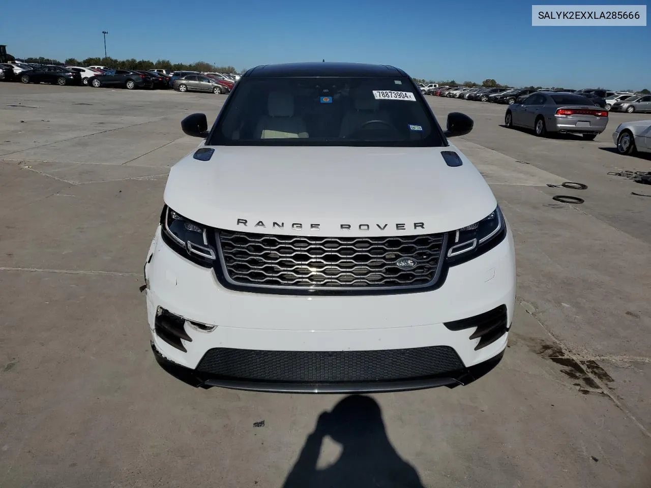 2020 Land Rover Range Rover Velar R-Dynamic S VIN: SALYK2EXXLA285666 Lot: 78873904