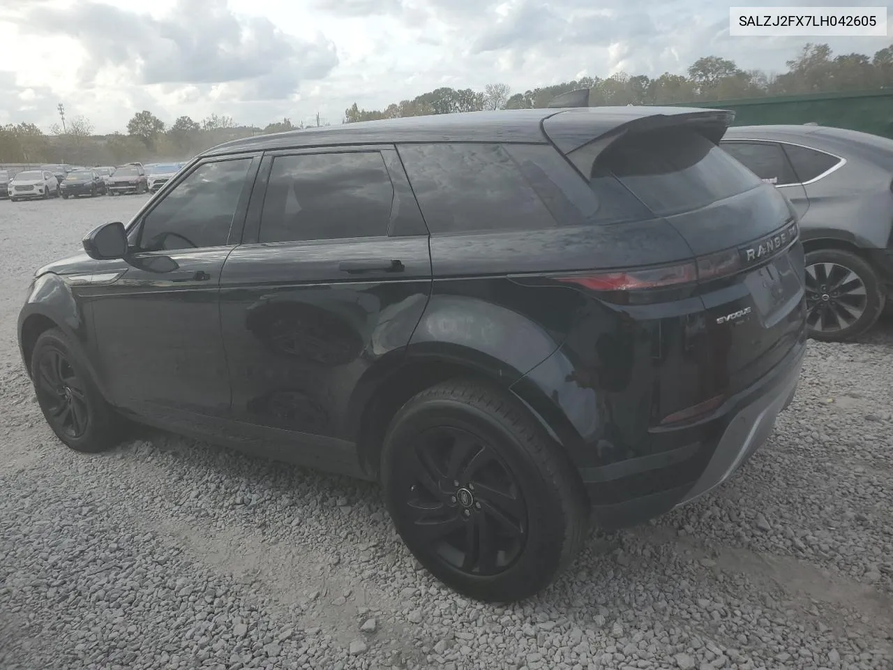 2020 Land Rover Range Rover Evoque S VIN: SALZJ2FX7LH042605 Lot: 78906734