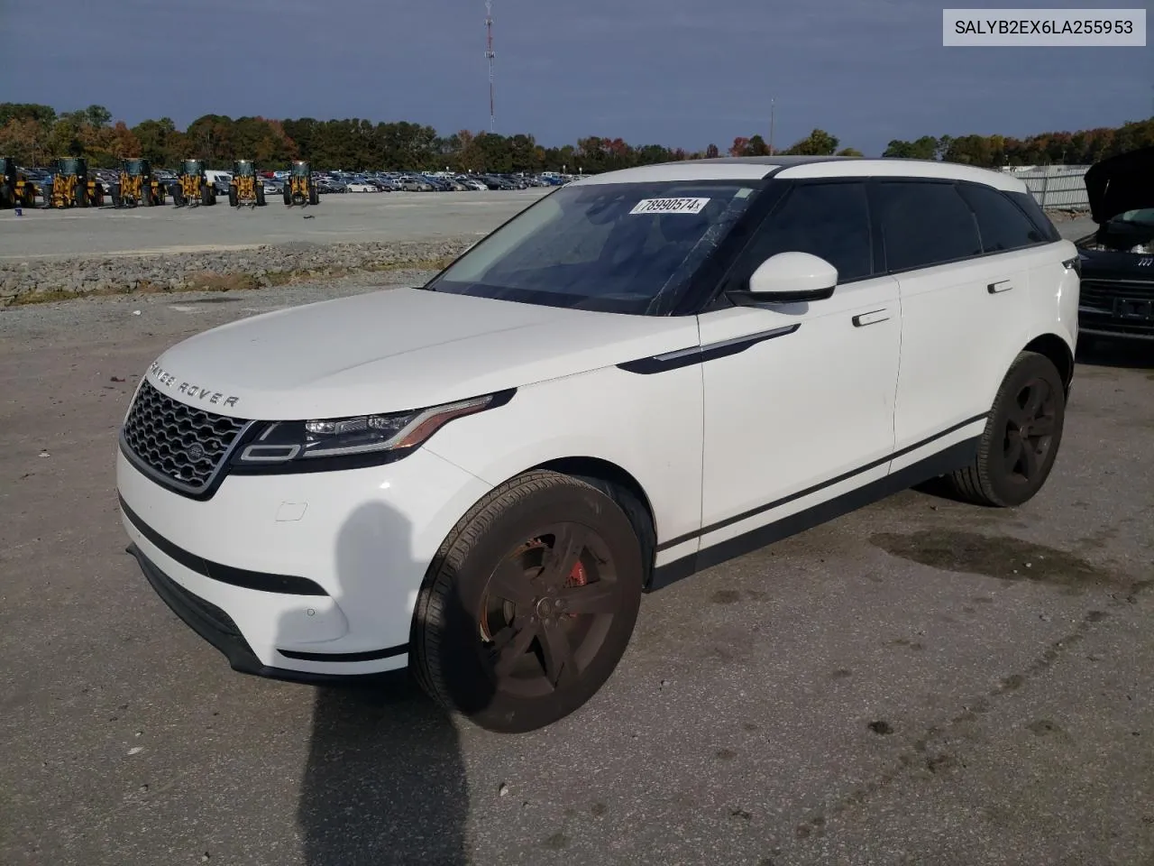 2020 Land Rover Range Rover Velar S VIN: SALYB2EX6LA255953 Lot: 78990574