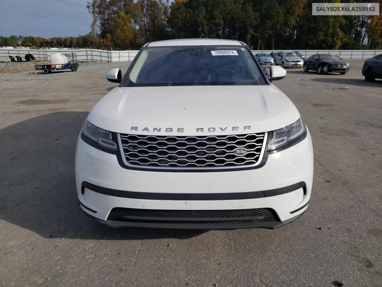 2020 Land Rover Range Rover Velar S VIN: SALYB2EX6LA255953 Lot: 78990574