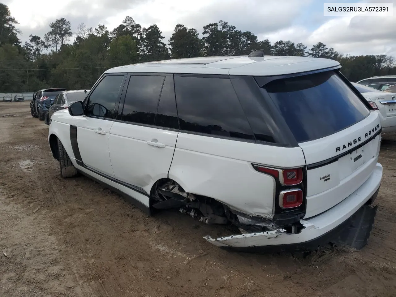 2020 Land Rover Range Rover Hse VIN: SALGS2RU3LA572391 Lot: 79459974