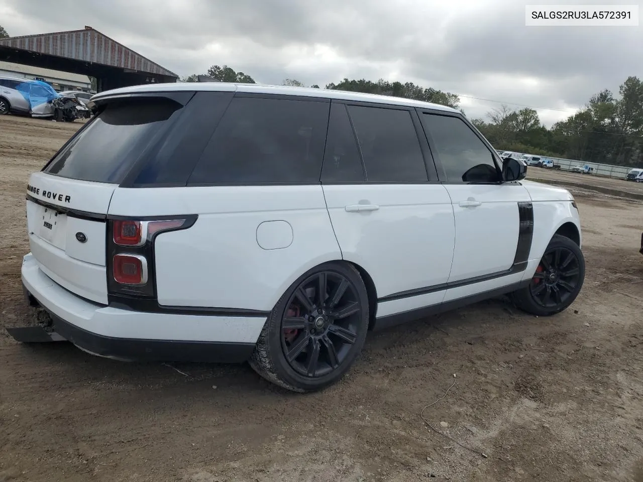 2020 Land Rover Range Rover Hse VIN: SALGS2RU3LA572391 Lot: 79459974