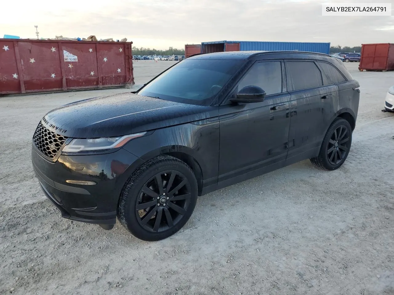 2020 Land Rover Range Rover Velar S VIN: SALYB2EX7LA264791 Lot: 80721274