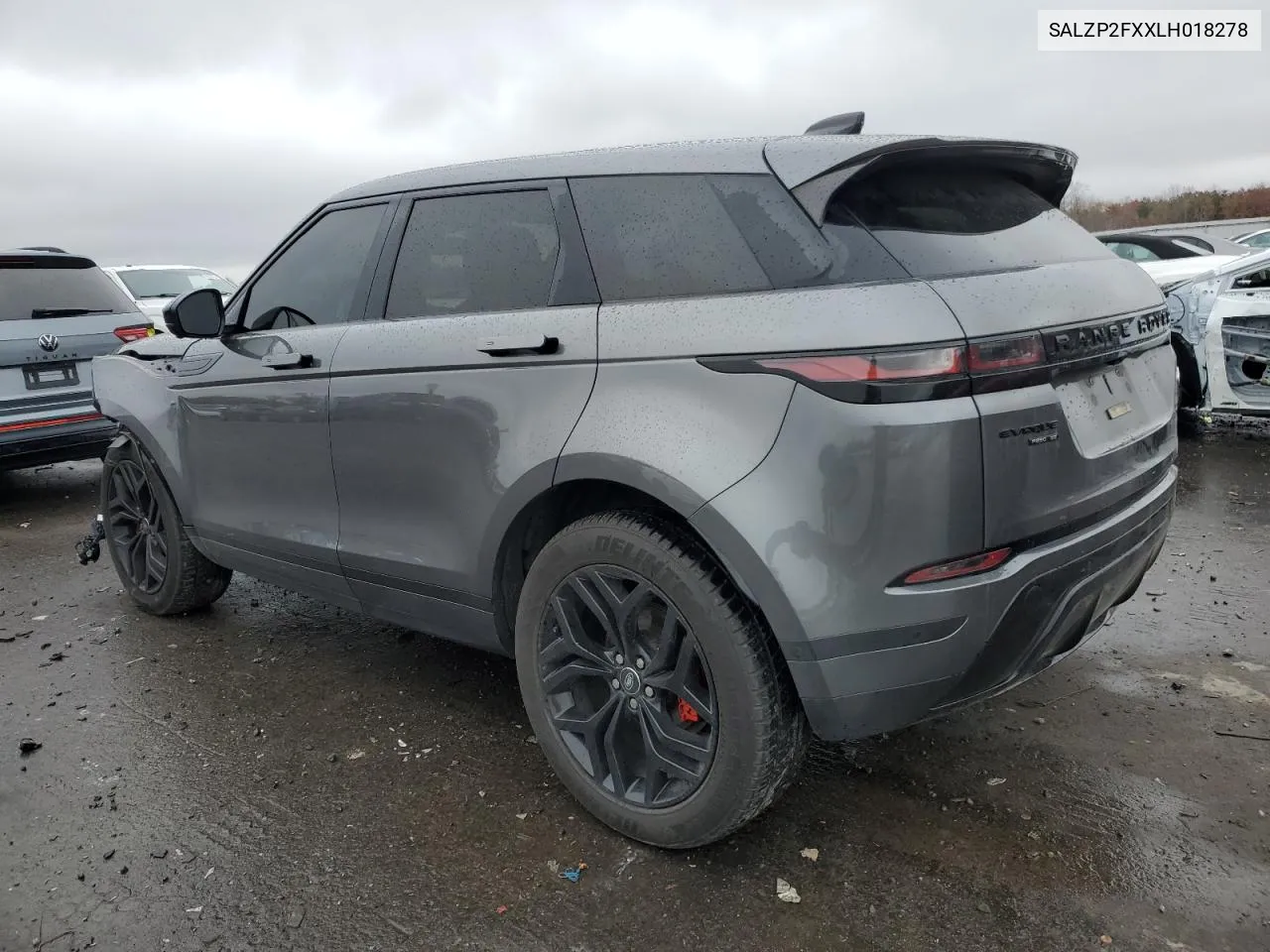 2020 Land Rover Range Rover Evoque Se VIN: SALZP2FXXLH018278 Lot: 80901194