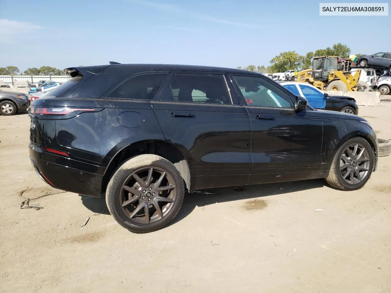 2021 Land Rover Range Rover Velar R-Dynamic S VIN: SALYT2EU6MA308591 Lot: 71941494