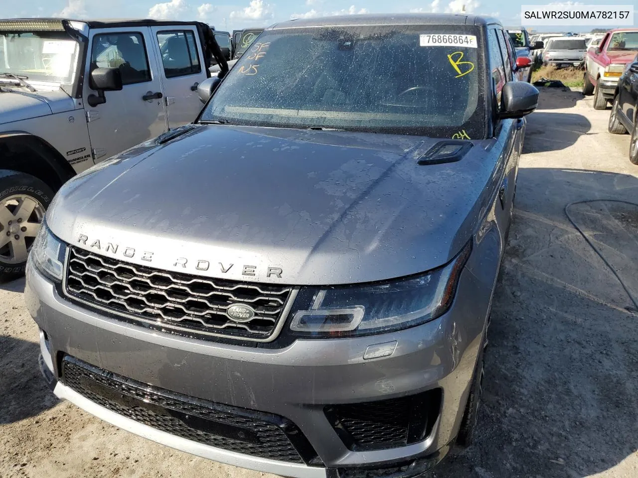 2021 Land Rover Range Rover Sport Hse Silver Edition VIN: SALWR2SU0MA782157 Lot: 76866864