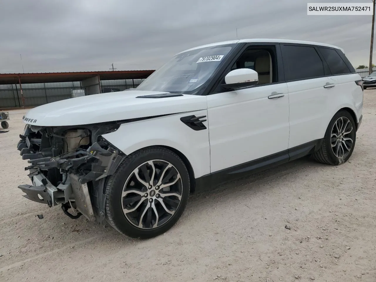 2021 Land Rover Range Rover Sport Hse Silver Edition VIN: SALWR2SUXMA752471 Lot: 79702904