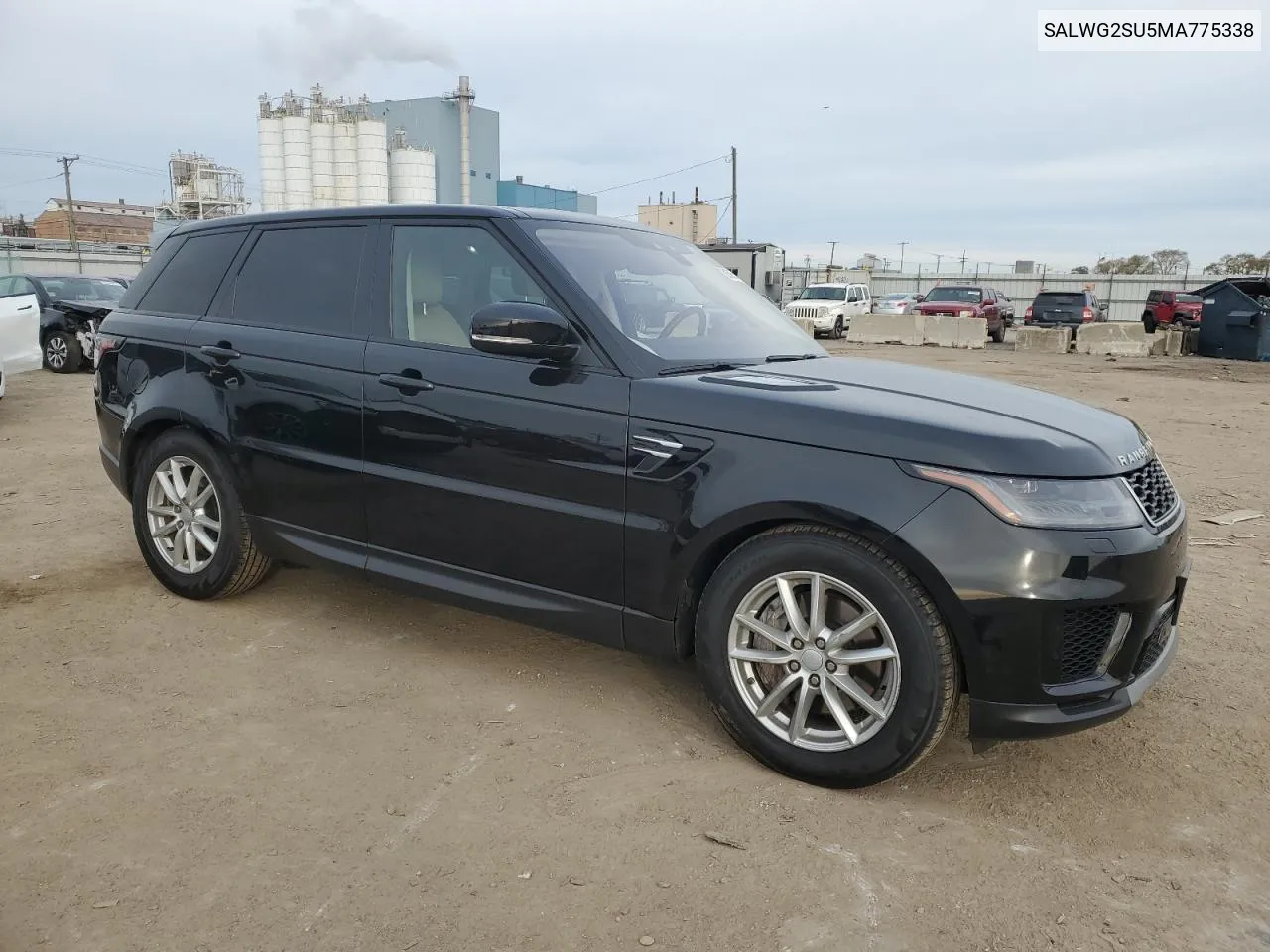 2021 Land Rover Range Rover Sport Se VIN: SALWG2SU5MA775338 Lot: 80596544