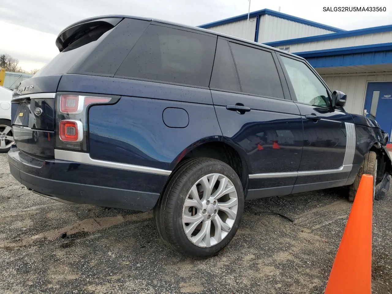 2021 Land Rover Range Rover Hse Westminster Edition VIN: SALGS2RU5MA433560 Lot: 80659214