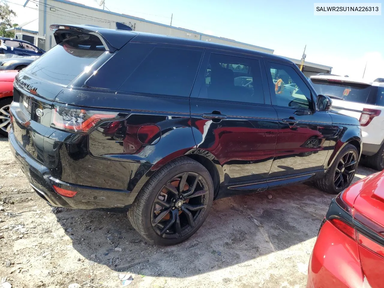 2022 Land Rover Range Rover Sport Hse Silver Edition VIN: SALWR2SU1NA226313 Lot: 73835784