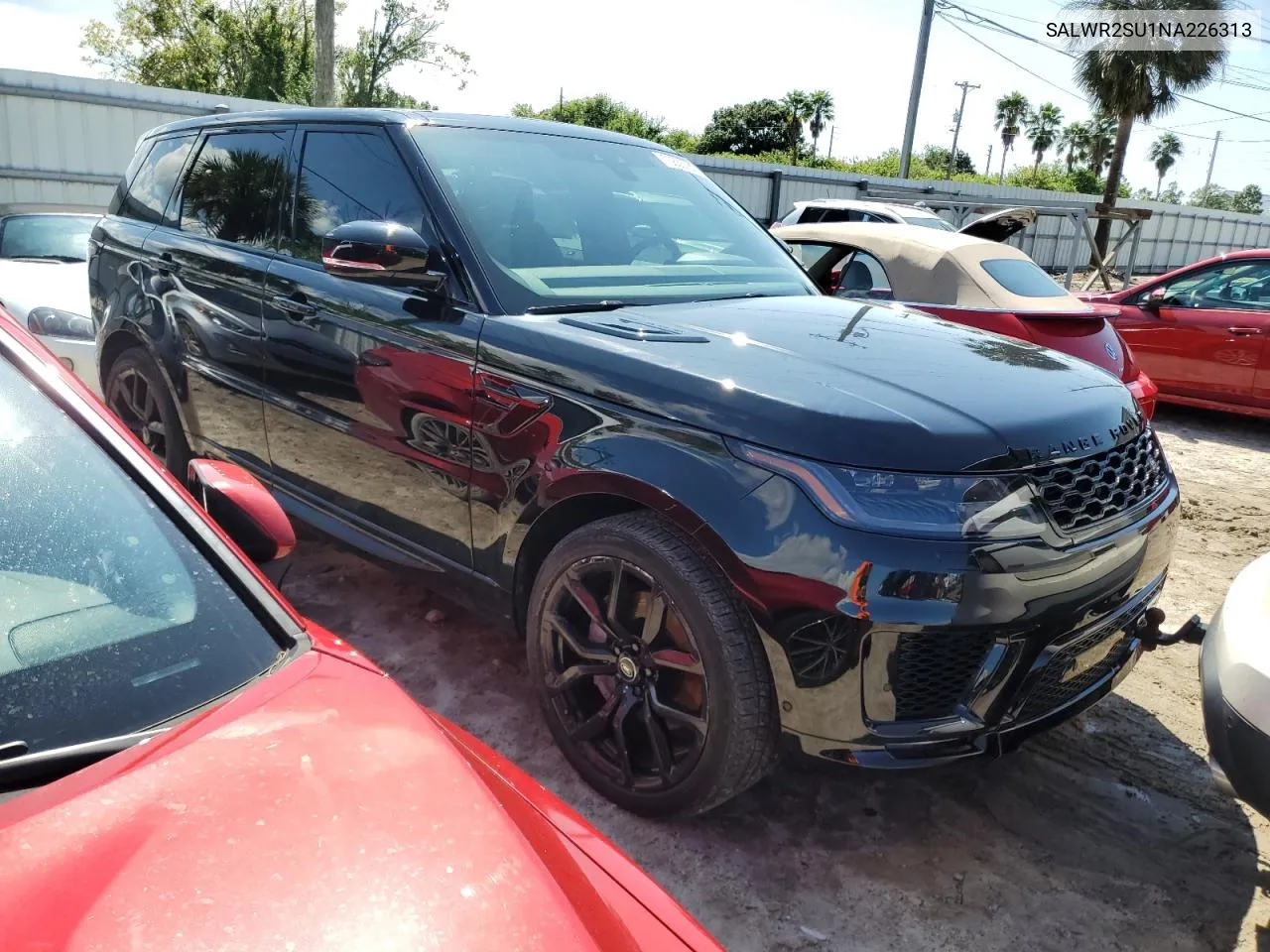 2022 Land Rover Range Rover Sport Hse Silver Edition VIN: SALWR2SU1NA226313 Lot: 73835784