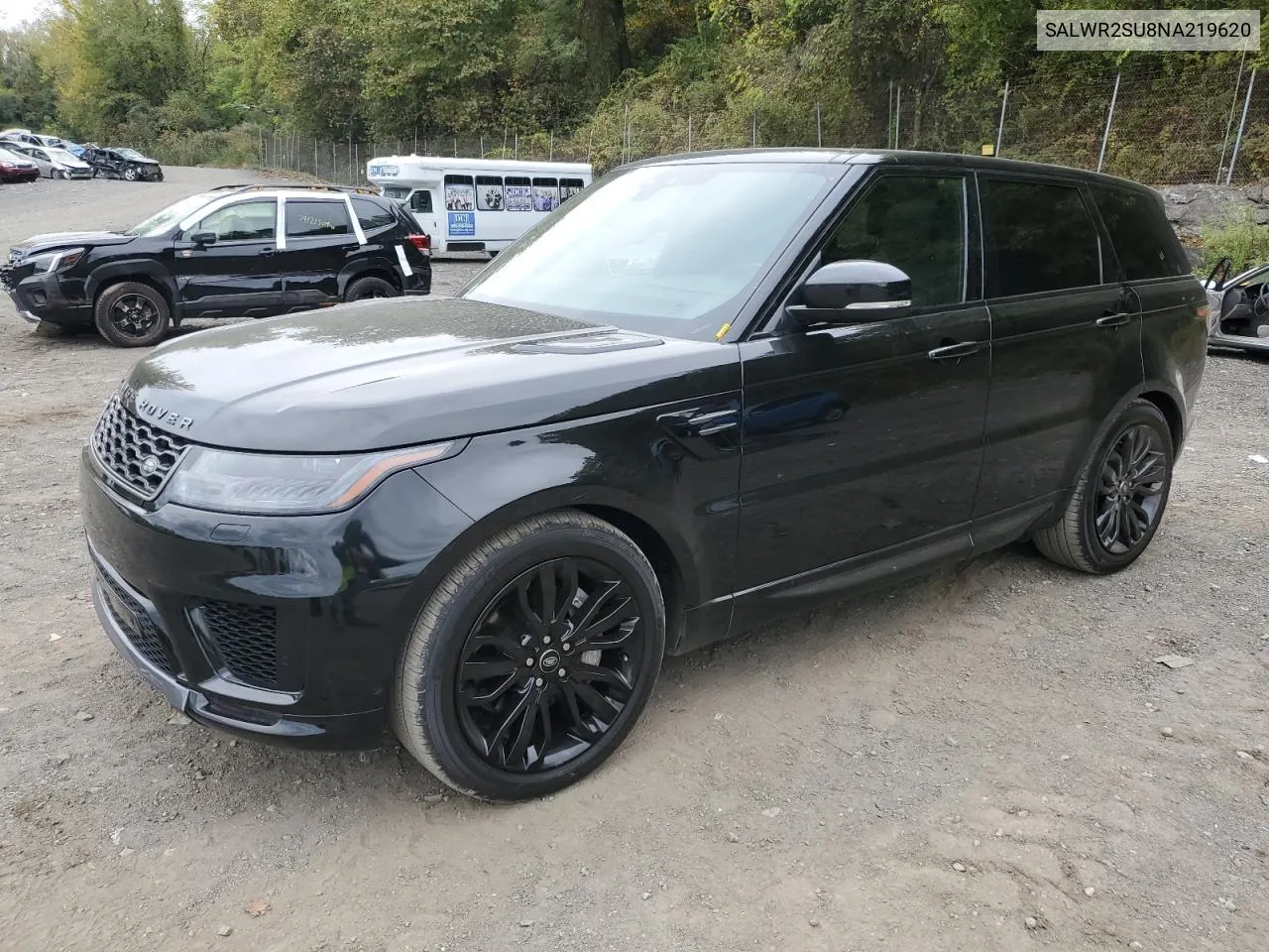 2022 Land Rover Range Rover Sport Hse Silver Edition VIN: SALWR2SU8NA219620 Lot: 73939844