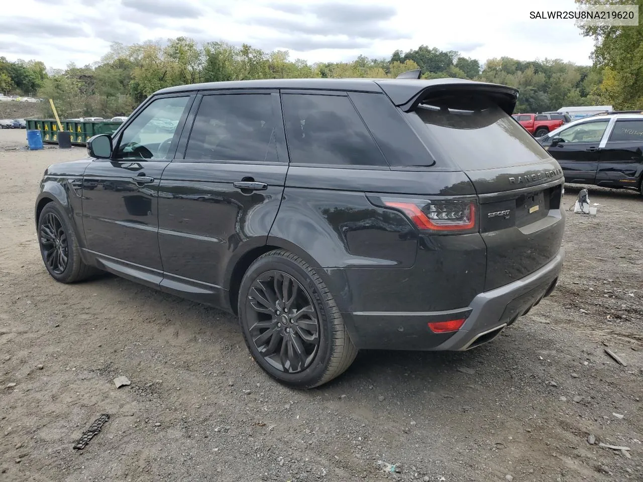 2022 Land Rover Range Rover Sport Hse Silver Edition VIN: SALWR2SU8NA219620 Lot: 73939844