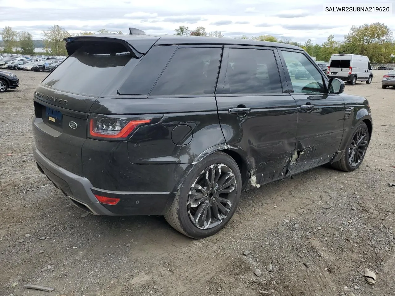 2022 Land Rover Range Rover Sport Hse Silver Edition VIN: SALWR2SU8NA219620 Lot: 73939844