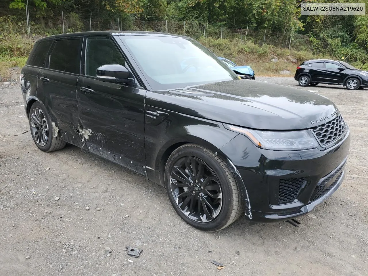 2022 Land Rover Range Rover Sport Hse Silver Edition VIN: SALWR2SU8NA219620 Lot: 73939844