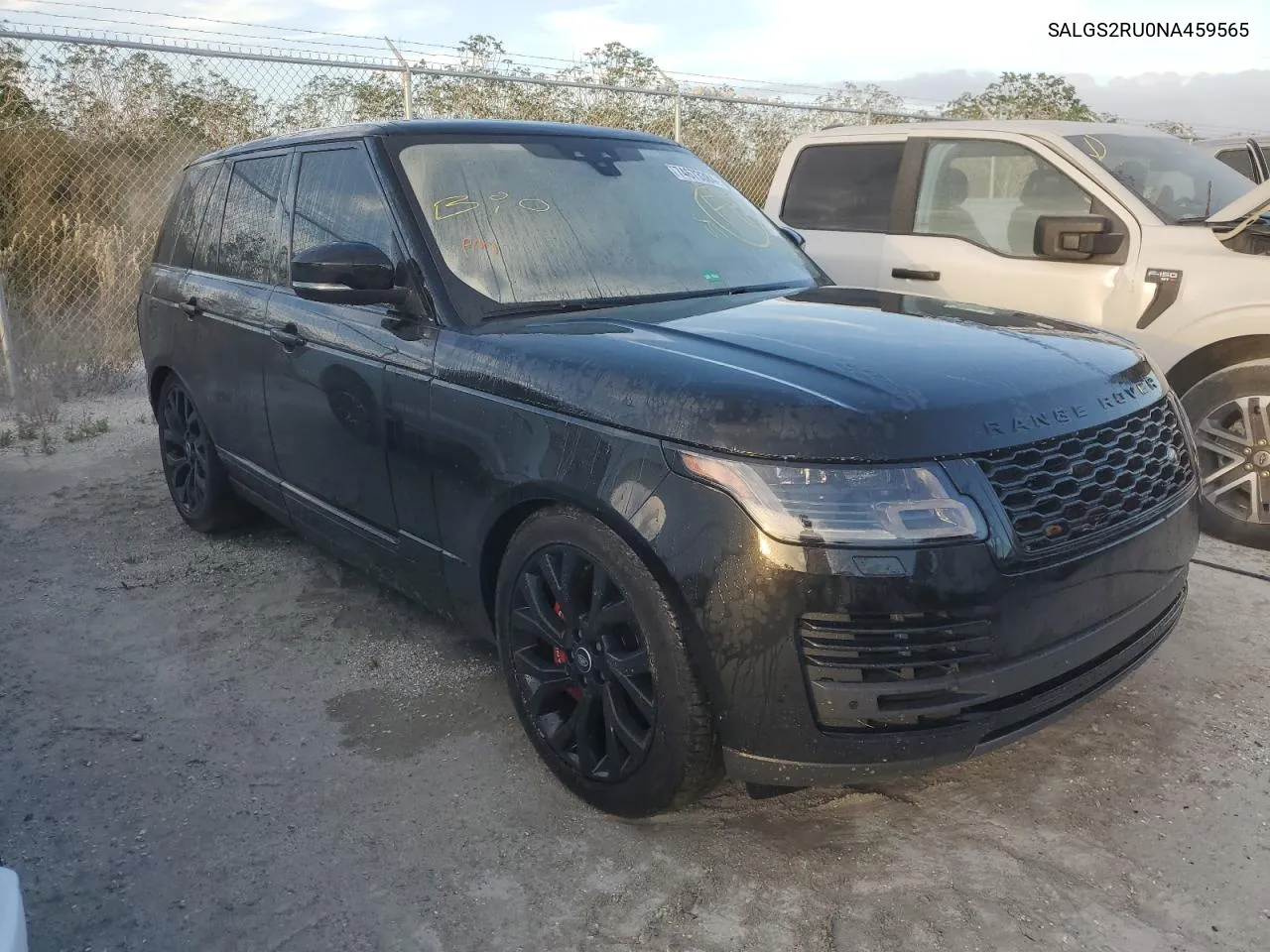 2022 Land Rover Range Rover Hse Westminster Edition VIN: SALGS2RU0NA459565 Lot: 74673384