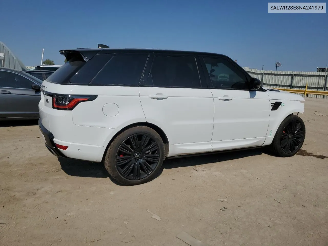 2022 Land Rover Range Rover Sport Hse Dynamic VIN: SALWR2SE8NA241979 Lot: 75308124